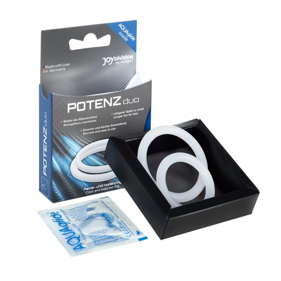 JOYDIVISION POTENZDUO - WHITE RINGS - M